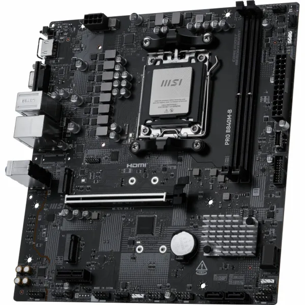 Pagrindinė plokštė MSI PRO B840M-B AMD AM5 AMD