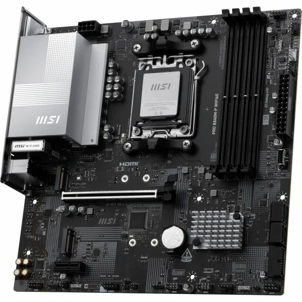 Pagrindinė plokštė MSI PRO B840M-P WIFI6E AMD AM5 AMD