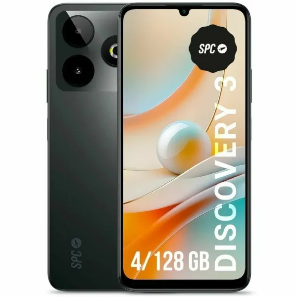 Smartphone SPC Discovery 3 6,8" 4 GB RAM 128 GB Black Unisoc