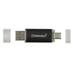 USB-tikku INTENSO Twist Line 256 GB Antrasiitinharmaa (2 osaa)