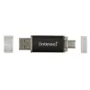 USB-tikku INTENSO Twist Line 256 GB Antrasiitinharmaa (2 osaa)