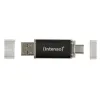 USB-tikku INTENSO Twist Line 256 GB Antrasiitinharmaa (2 osaa)