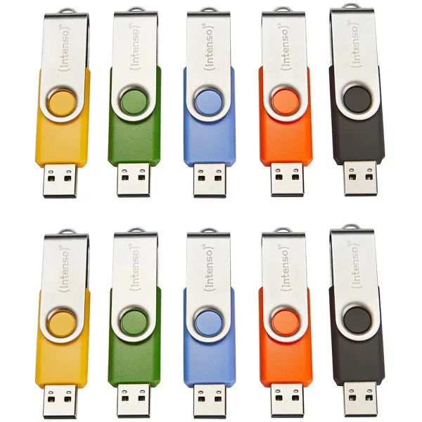 USB atmintukas INTENSO Basic Line 4 GB 10 vnt. (10 vnt.)