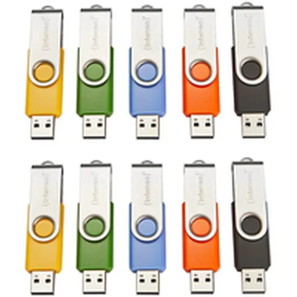 USB atmintukas INTENSO Basic Line 4 GB 10 vnt. (10 vnt.)