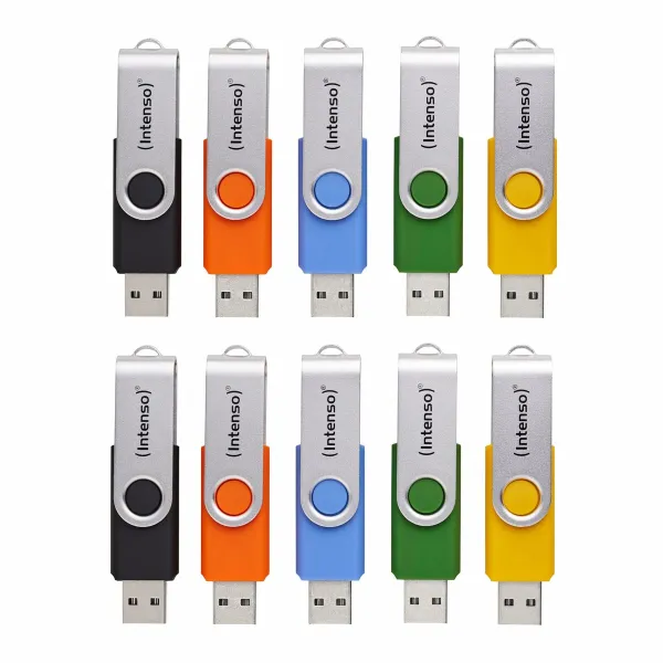 USB atmintukas INTENSO Basic Line 4 GB 10 vnt. (10 vnt.)