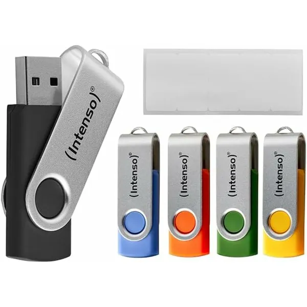 USB atmintukas INTENSO Basic Line 4 GB 10 vnt. (10 vnt.)