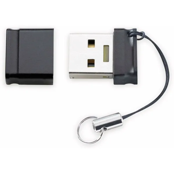USB Zibatmiņa INTENSO Slim Line 16 GB Melns