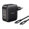 Seinälaturi INTENSO GaN W100ACC Musta 100 W