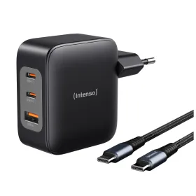 Seinälaturi INTENSO GaN W100ACC Musta 100 W