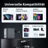 Seinälaturi INTENSO GaN W100ACC Musta 100 W