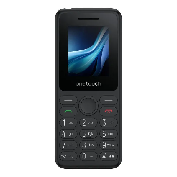 Matkapuhelin senioreille TCL T314D1-3ALCA112 64 MB RAM 128 MB Musta