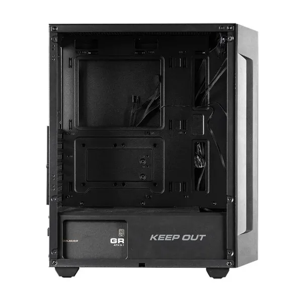 ATX Semi-tower Box KEEP OUT KO XC-200 Black