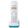 Langaton puhelin Panasonic Corp. KX-TG1611SPC DECT Valkoinen Turkoosi Meripihka