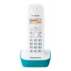 Langaton puhelin Panasonic Corp. KX-TG1611SPC DECT Valkoinen Turkoosi Meripihka