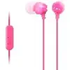 Headphones with Microphone Sony MDR-EX15AP Pink