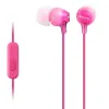 Headphones with Microphone Sony MDR-EX15AP Pink
