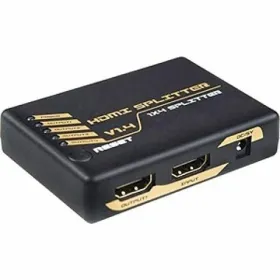 Maišytuvas DCU 1x4 HDMI Juoda