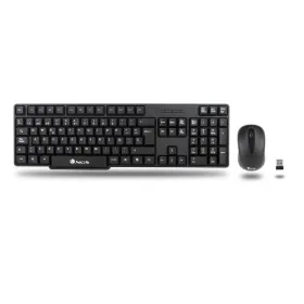 Klaviatūra un Pele NGS EUPHORIA KIT Melns QWERTY Qwerty US Bezvadu