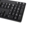 Klaviatūra un Pele NGS EUPHORIA KIT Melns QWERTY Qwerty US Bezvadu