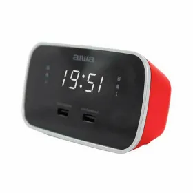 Radijo imtuvas su laikrodžiu Aiwa CRU-19RD Raudona