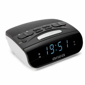 Radijo imtuvas su laikrodžiu Aiwa CR-15 Juoda