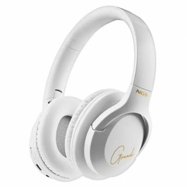 Bluetooth Kuulokkeet Mikrofonilla NGS ARTICAGREEDWHITE Valkoinen