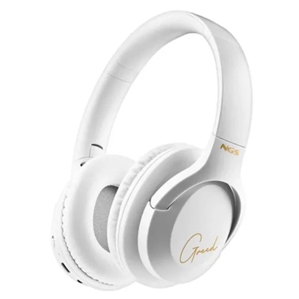 Bluetooth Kuulokkeet Mikrofonilla NGS ARTICAGREEDWHITE Valkoinen