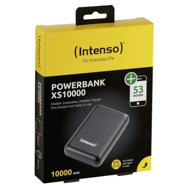 Kannettavan tietokoneen akku INTENSO PD10000 Antrasiitinharmaa 10000 mAh