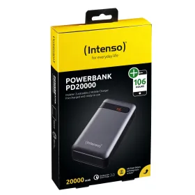Powerbank INTENSO Musta Antrasiitinharmaa 20000 mAh