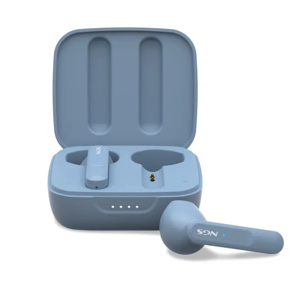 Headphone with Microphone NGS ARTICAMOVERAIN Blue Light Blue