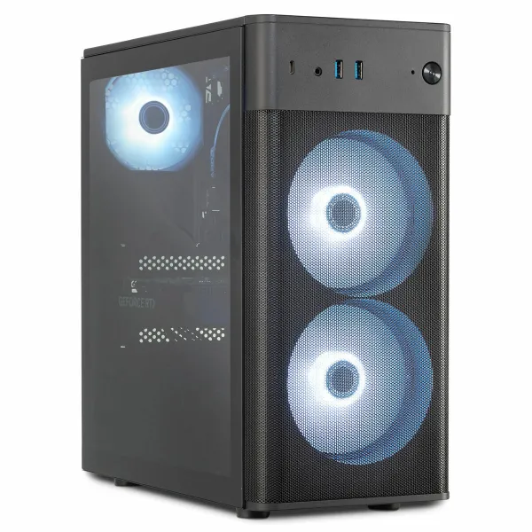 Настольный ПК Medion ERAZER P45 AMD Ryzen 5 5500U 16 GB RAM 1 TB SSD Nvidia Geforce RTX 4060