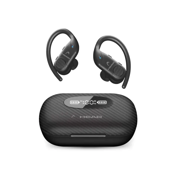 Wireless Headphones Head TWS FLEX HOOKS Black