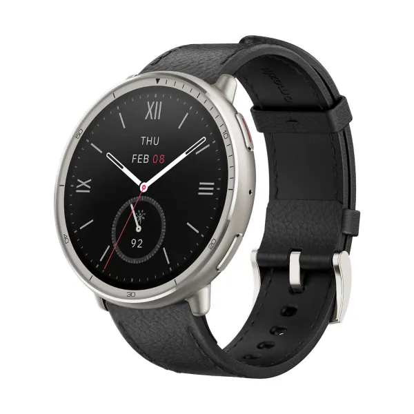 Älykello Amazfit ACTIVE 2R NFC PREMIUM Musta Hopeinen