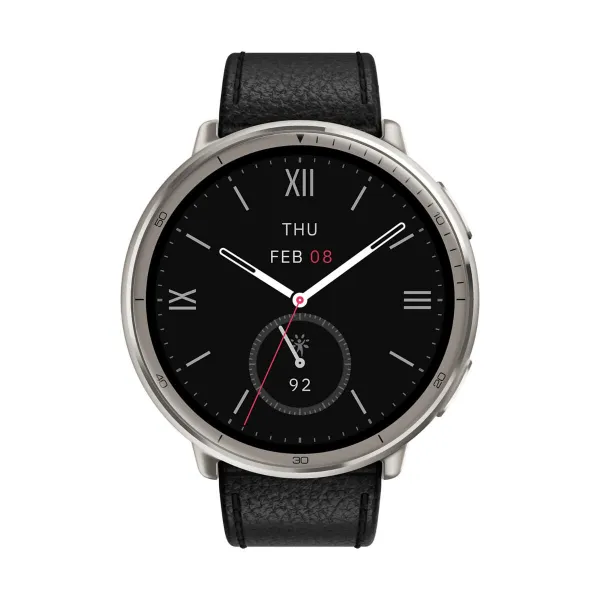 Älykello Amazfit ACTIVE 2R NFC PREMIUM Musta Hopeinen