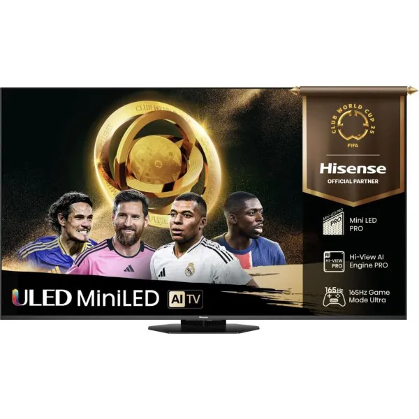 Hisense Smart TV 55U8Q 55 inch 4K Ultra HD Mini LED black Gaming Dolby Atmos
