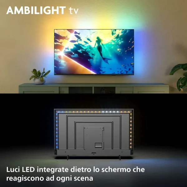 Смарт-ТВ Philips 50PUS8010 4K Ultra HD 50" LED