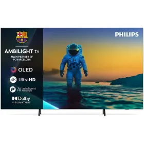 Viedais TV Philips 55OLED820/12 55" 4K Ultra HD WiFi Ambilight DVB-T2 Google Assistant OLED DVB-S2 AMD FreeSync NVIDIA G-SYNC