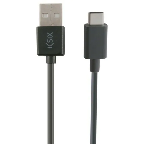 USB-C-kaapeli - USB KSIX 3 m Musta