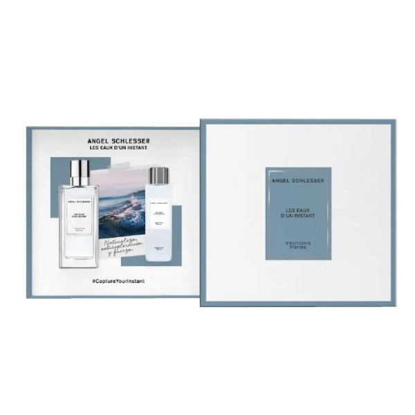 Туалетная вода Angel Schlesser Instinctive Marine спрей 100 мл, набор из 2 предметов