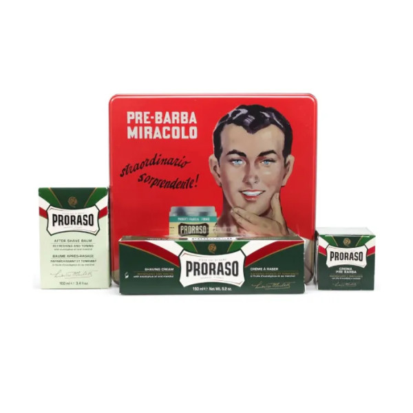 Proraso Vintage Gino Set 4 Pieces