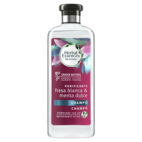 Herbal Essences zemeņu un saldās piparmētras šampūns, tīrošs, 400 ml