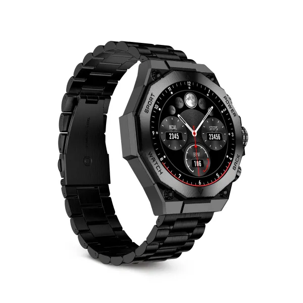 Smartwatch KSIX Titanium Black 1,43