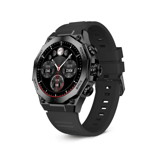Smartwatch KSIX Titanium Black 1,43