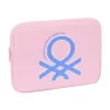 Kannettavan suojus Benetton Pink Pinkki (31 x 23 x 2 cm)
