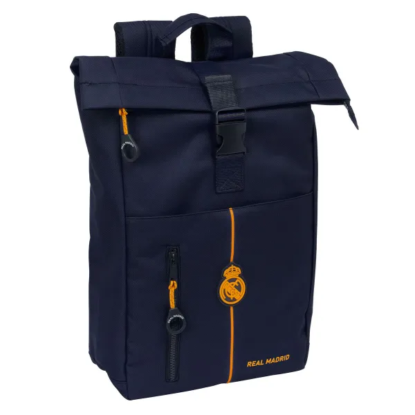Рюкзак для ноутбука Real Madrid C.F. 24/25 Away Тёмно Синий 28 x 42 x 13 cm