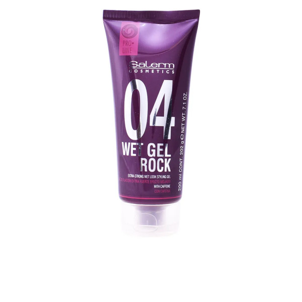 Erikoisvahva viimeistelygeeli Salerm Wet Gel Rock 200 ml