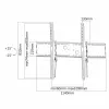 Подставка для ТВ Neomounts LFD-W2000 60" 100"