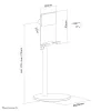 Holder Neomounts DS10-200SL1          Silver