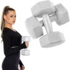 Sešstūra hanteles Springos FA1035 2 x 4 kg