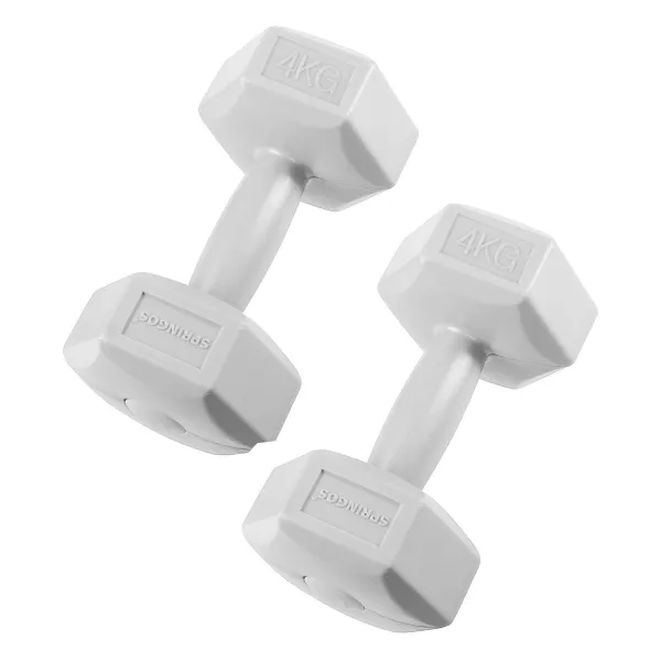 Hex dumbbells Springos FA1035 2 x 4 kg